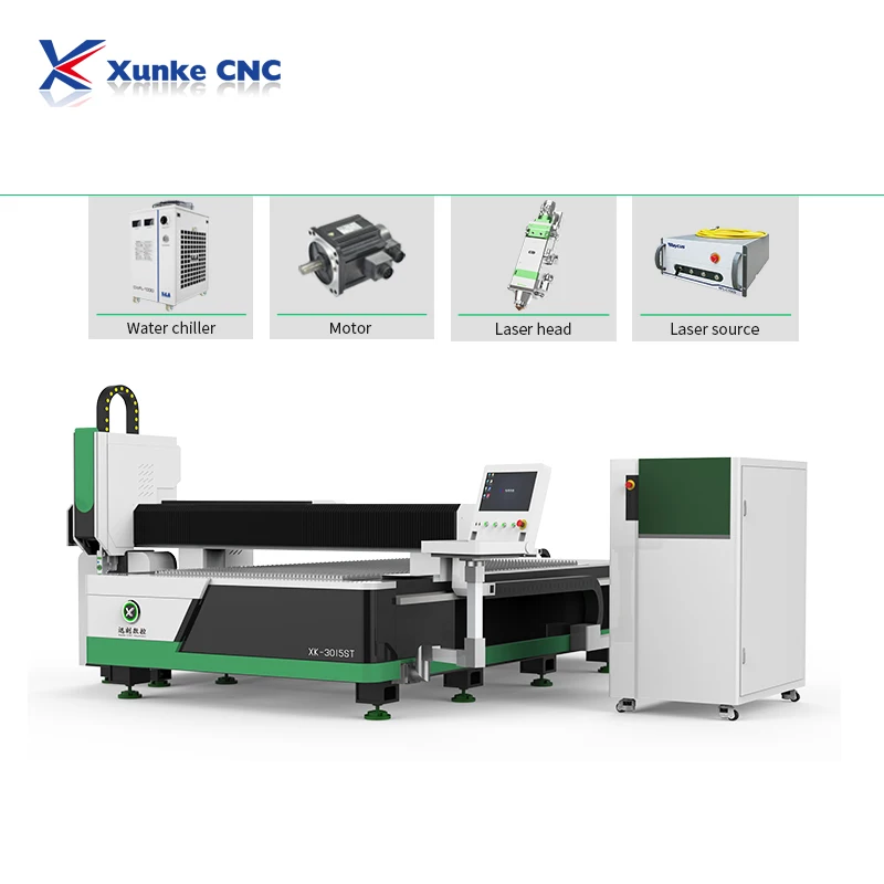 Stainless Steel Carbon Steel Cutting Fiber Laser Cutting Machine laser cutting machine metal