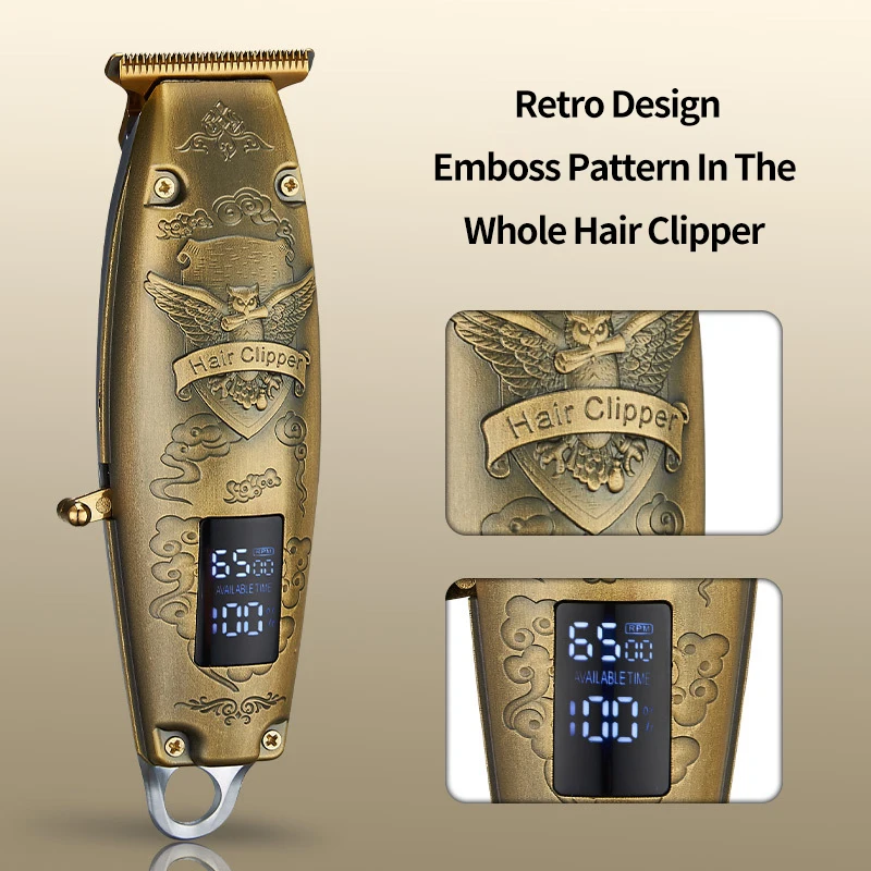 2022 Best Electric Engine Professional Hair Salon Hair Clipper for Men