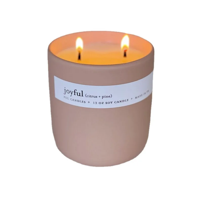 Wholesale Private Label Branded Aromatherapy Scented Spiritual Soy Wax Candle Gift Set Guest gift