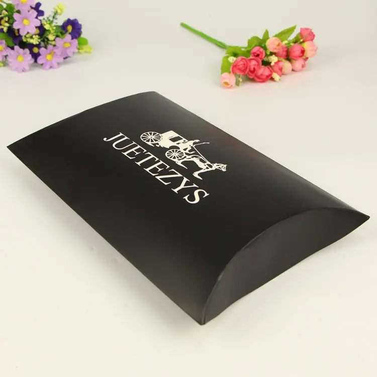 Custom luxury scarf packaging boxes fine silk scarves pillow box shaped shawls gift paper boxes