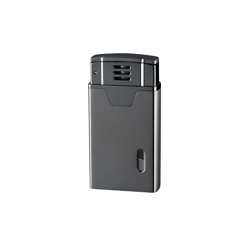 HT2311 Cigar Cigarette Lighter Portable Smoking Accessories Sound Control Ignition Kerosene Refillable Metal Lighters