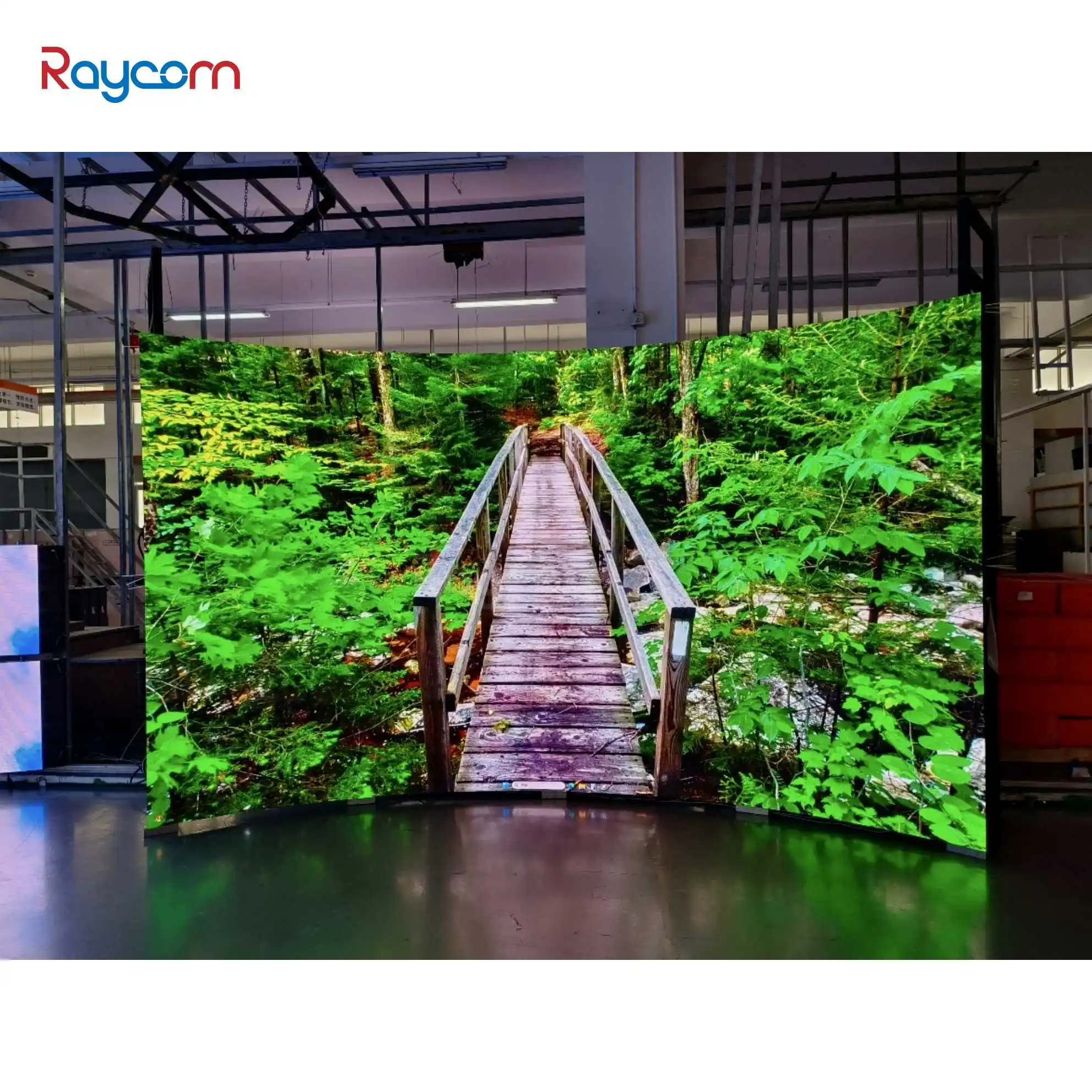 Customized P2.5 Flexible LED Advertising Screen Indoor Retail Store Use LED Video Wall and Flexible LED Letters Sign Panel