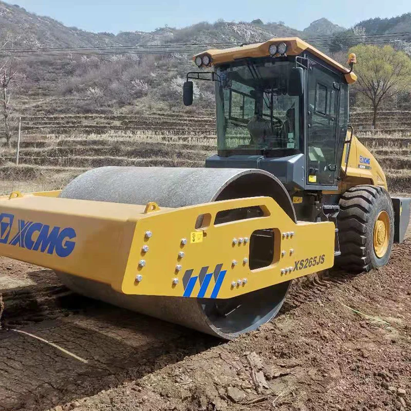 Famous Brand Single Drum Vibratory Road Roller Machine XS143H