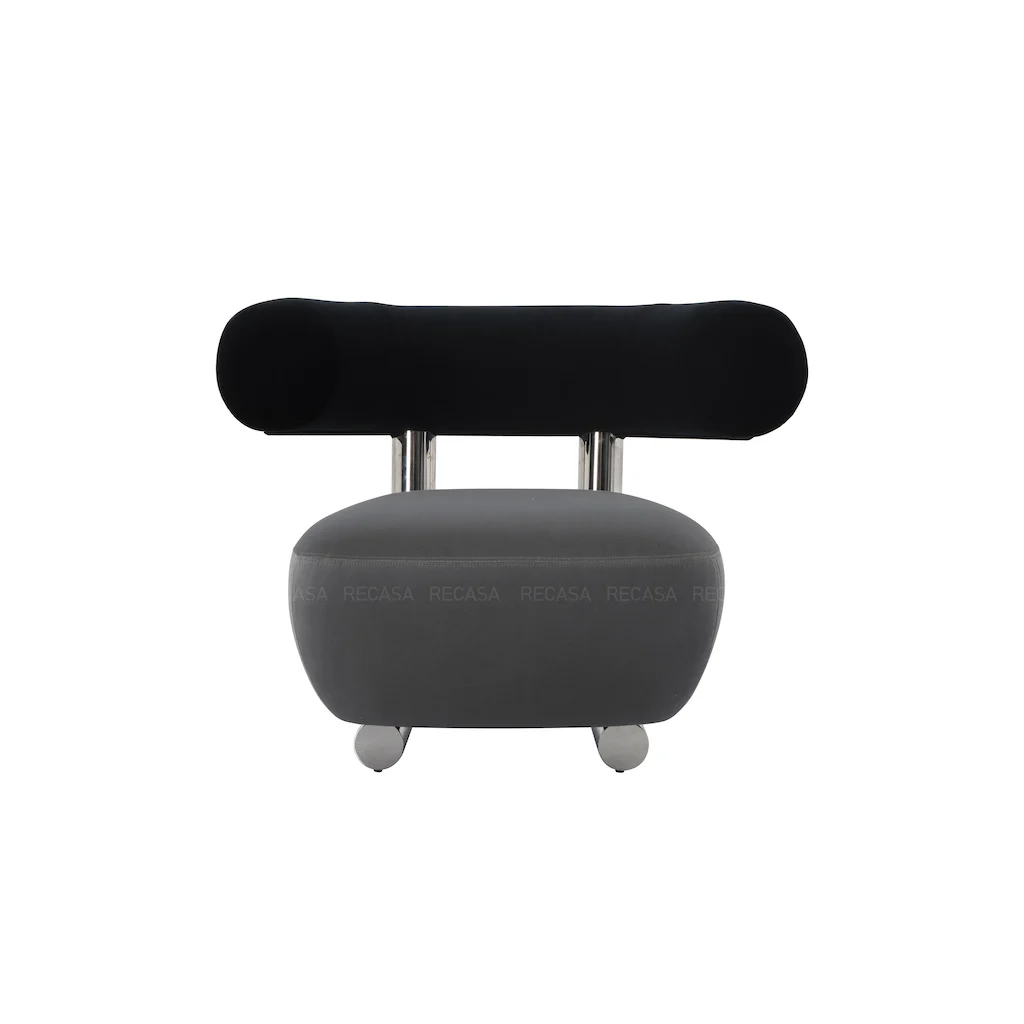 Multi color Living Room Chair Wool Fabric Lounge Chair Velvet Leisure Chair