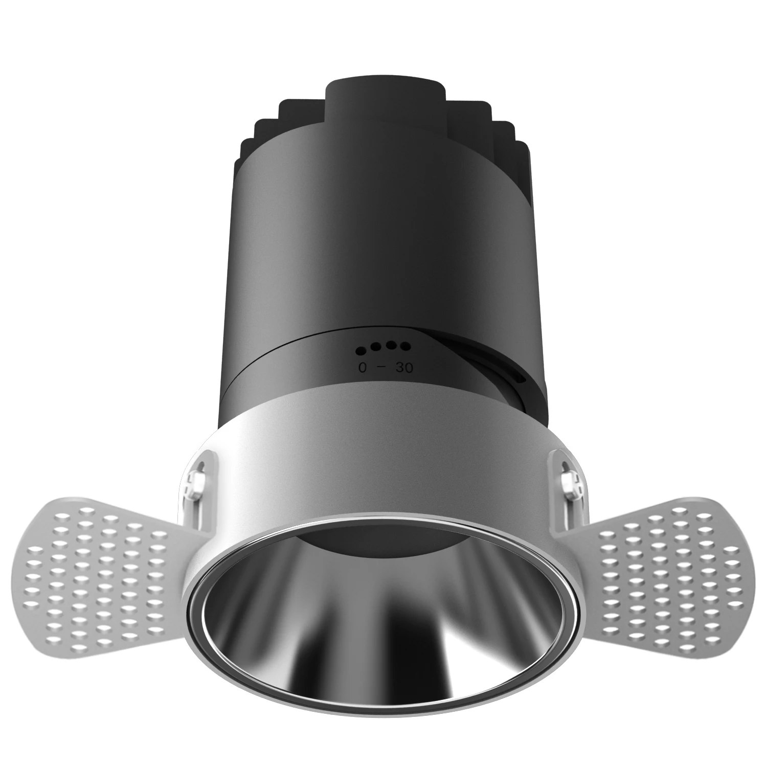 Anti-Glare LED Spot Lights Cob Spotlight Downlights Recessed Design 7W 20W Range 3000K 4000K Hotel Residential Use IP44