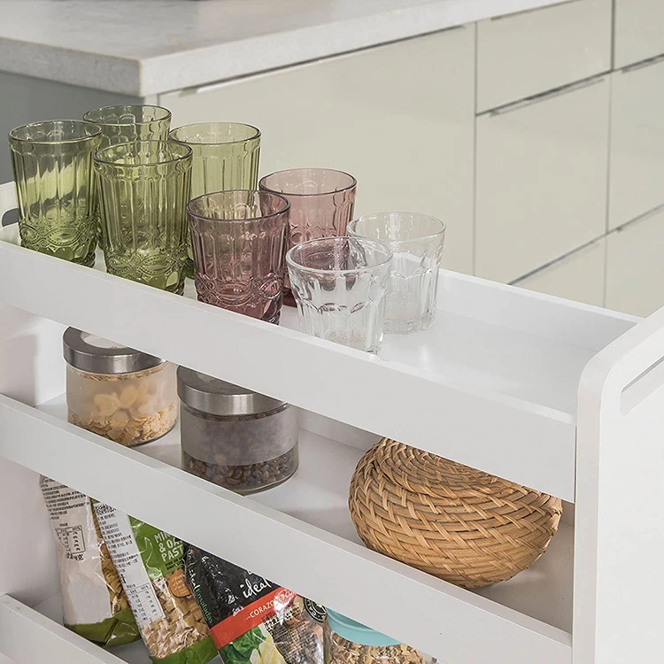 Пользовательская дешевая кухонная полка, хозяйственная тележка для хранения, Кухонная Тележка