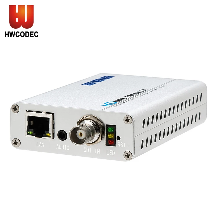 Haiwei h264 h265 HEVC SDI видео кодер FHD 1080P живое потоковое Кодирование Поддержка RTSP RTMP HTTP для IPTV или YouTube