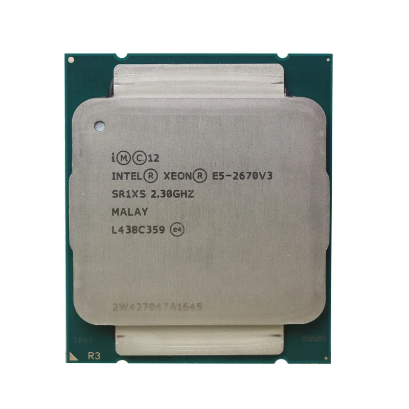 Материнская плата X99 с двойным процессором Xeon E5 2670 V3 и 32 Гб DDR4 Sercer