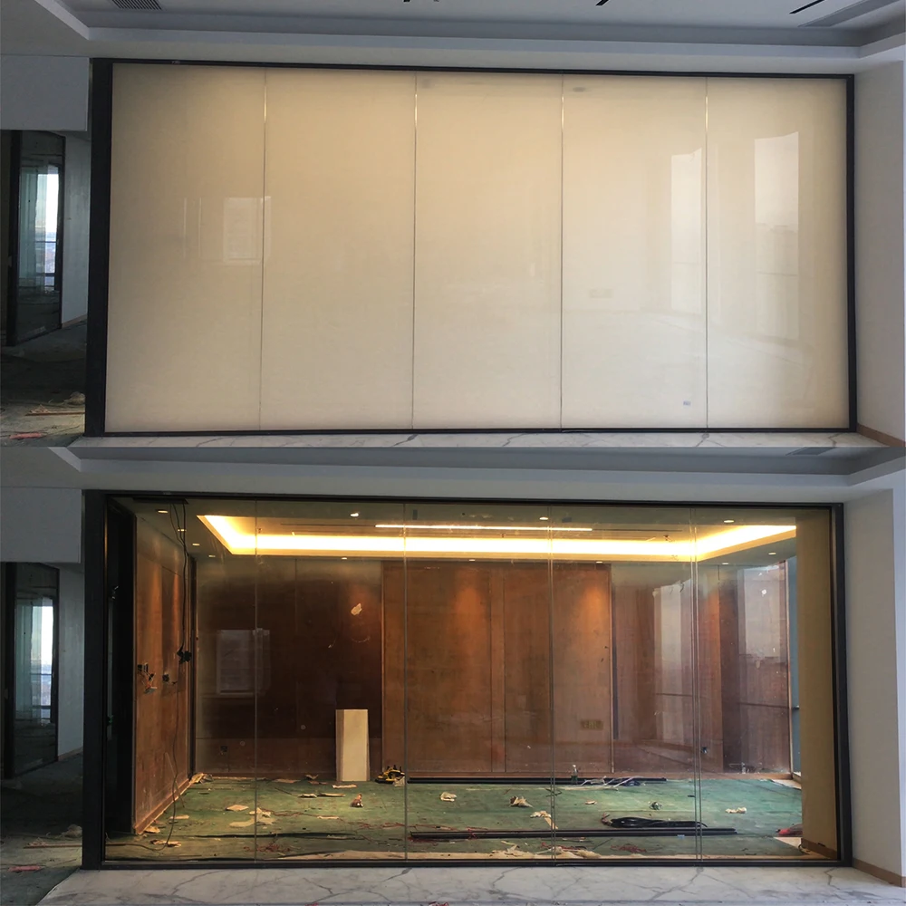 High Definition Pdlc Switchable Electronic Self Adhesive Smart Glass Film Prices
