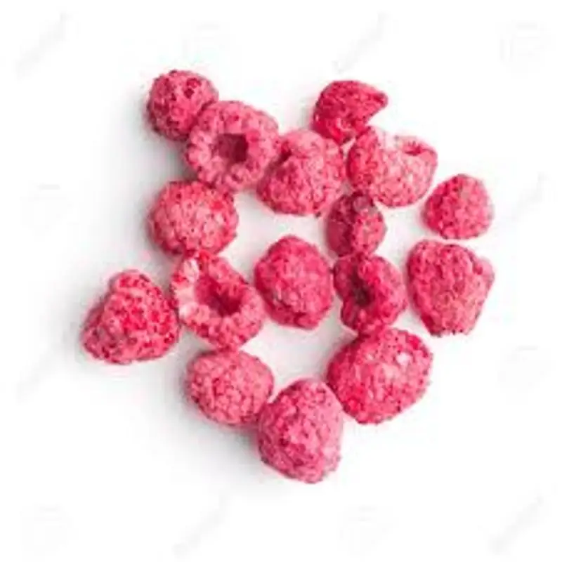 Hot selling Freeze-dried fruits raspberry whole Crispy snack healthy