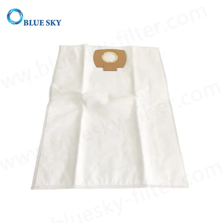 White Non-Woven Dust Filter Bag  Replacement Part #GH8 3H-J3/G8314470 Compatible with Makitas P-72899 VC2010L Vacuum Cleaner