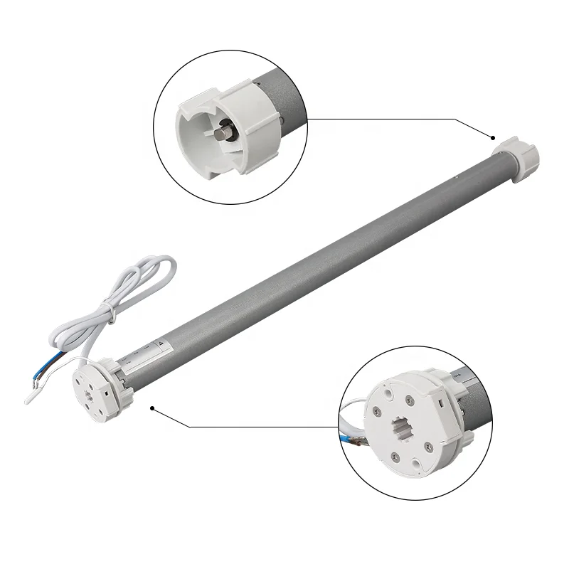 Mijia App Remote Control Motorized Electric Curtain Driver 25mm Smart Roller Blind Tubular Motor