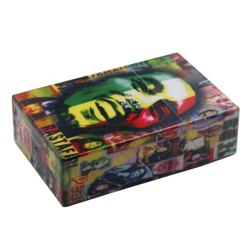 Gunter High Quality Plastic Cigarette Case Smoking Accessories Portable Customer Logo Cigarette Box