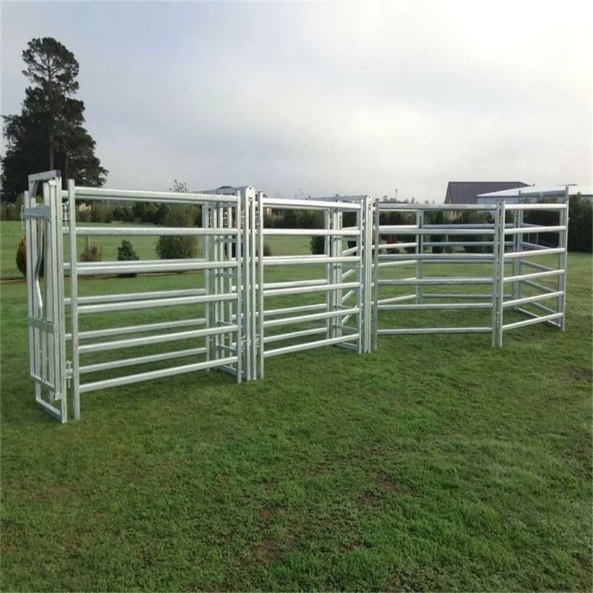 Factory Price Multi Function Square Tube Galvanized Livestock Metal Horse Fence Cheap Fence