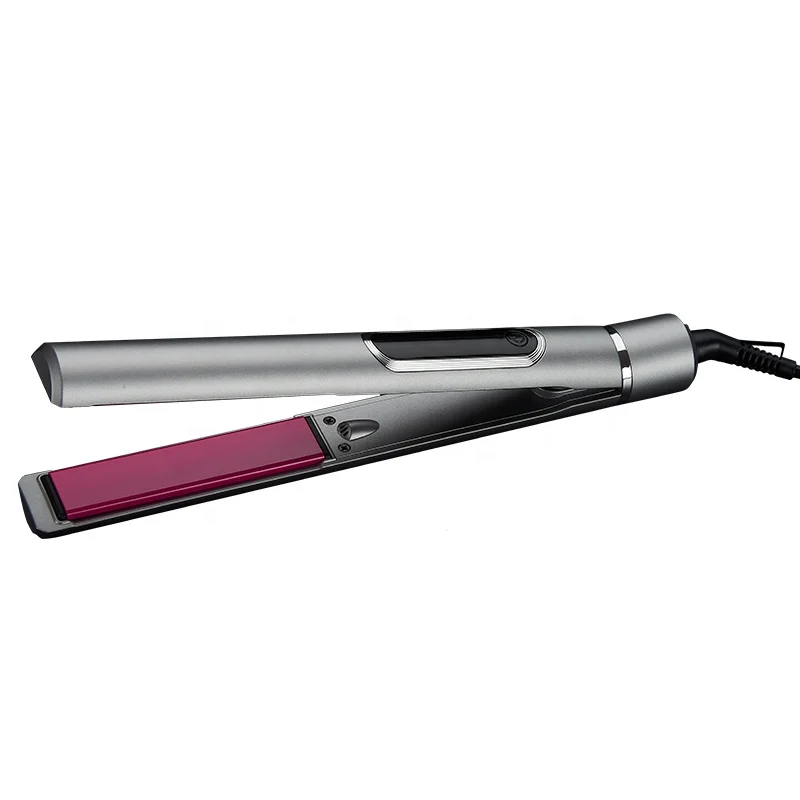 LCD display best high tech ceramic coating plate hair straightener professional