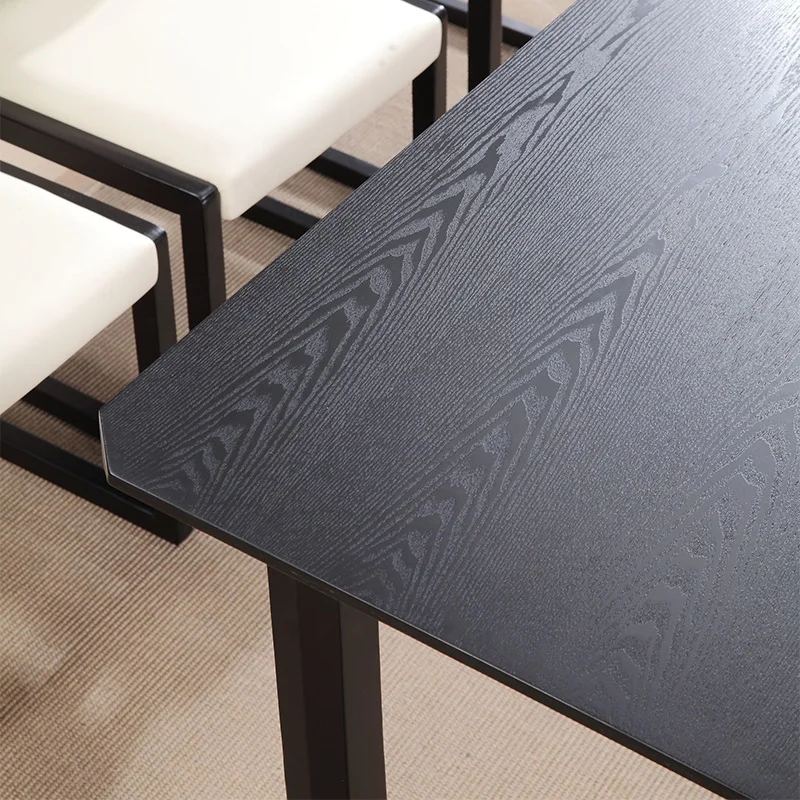 Modern Nordic Restaurant Furniture Dining Room Solid Wood Table