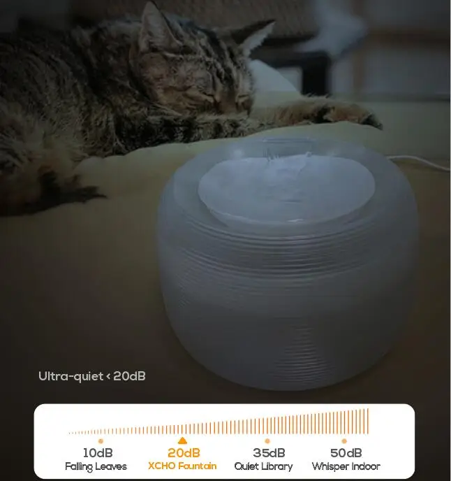 OEM Large Capacity Automatic Pet Water Fountain with Filter Cat Dog Water Dispenser with Ultra-Quiet Pump for Multiple Pets