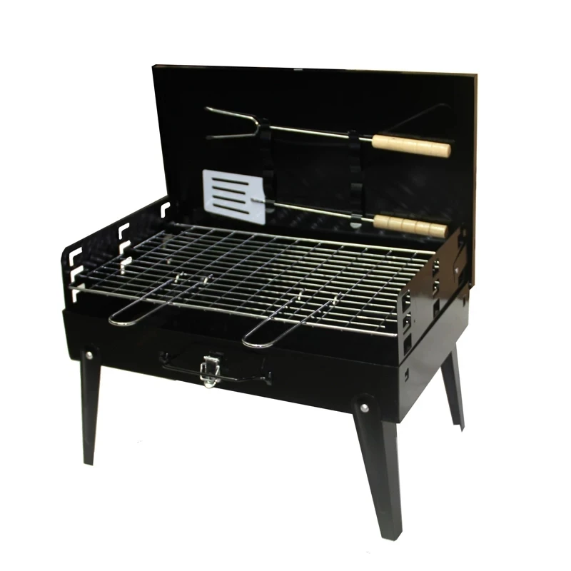 2020 Best Sale Cheap Garden BBQ Grill Folding Outdoor Charcoal Smoker Imported Portable Charcoal Grill