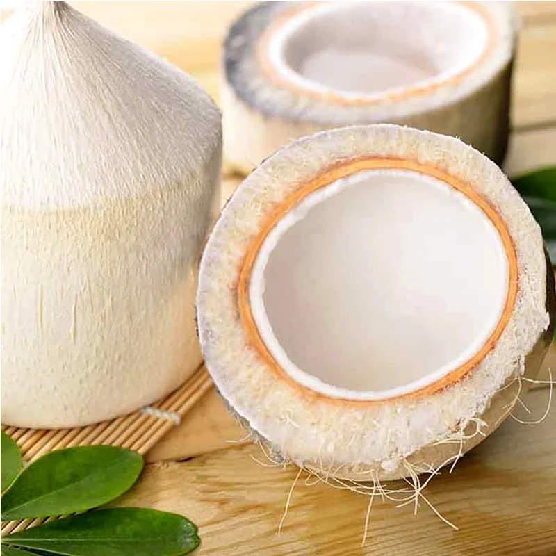 Tropical Flavored Fruits Young Coconuts Green Coconuts With Cold-Chain Transportation