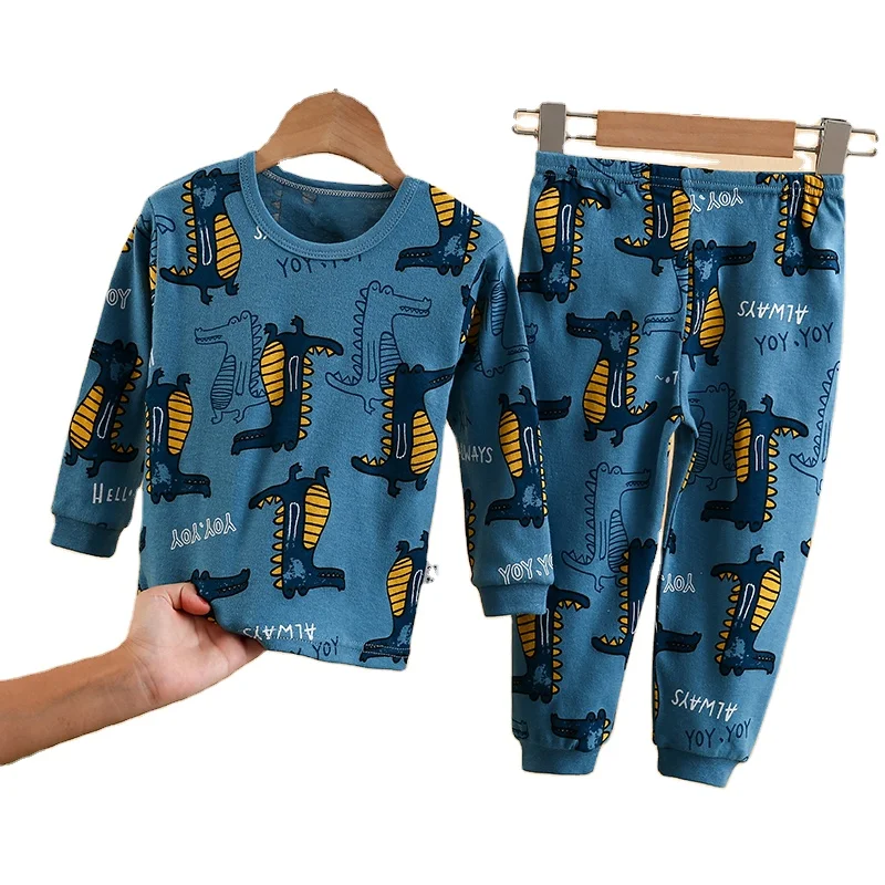 Wholesale Boys and girls sets Spring   Cotton  Long sleeve suit  two pieces Sportswear Leisure suits  for kids Clothings