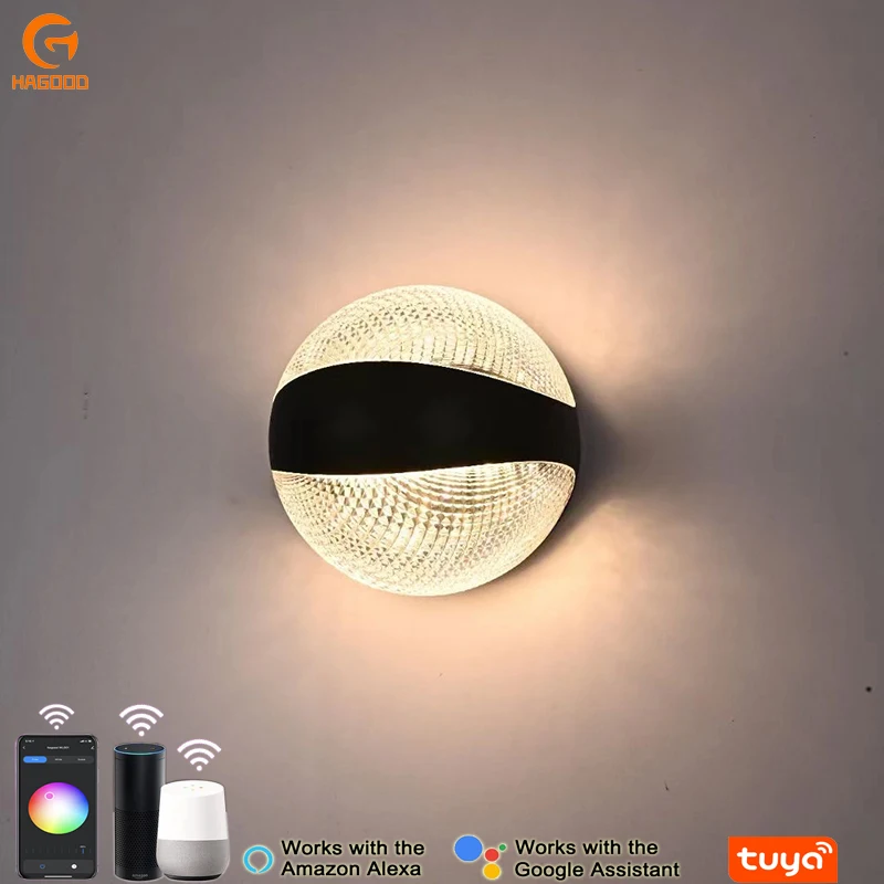 12W 9W Modern Round Shape Outdoor LED Wall Light IP65 Waterproof Wall Lamp for home hotel garden aisle decorative light