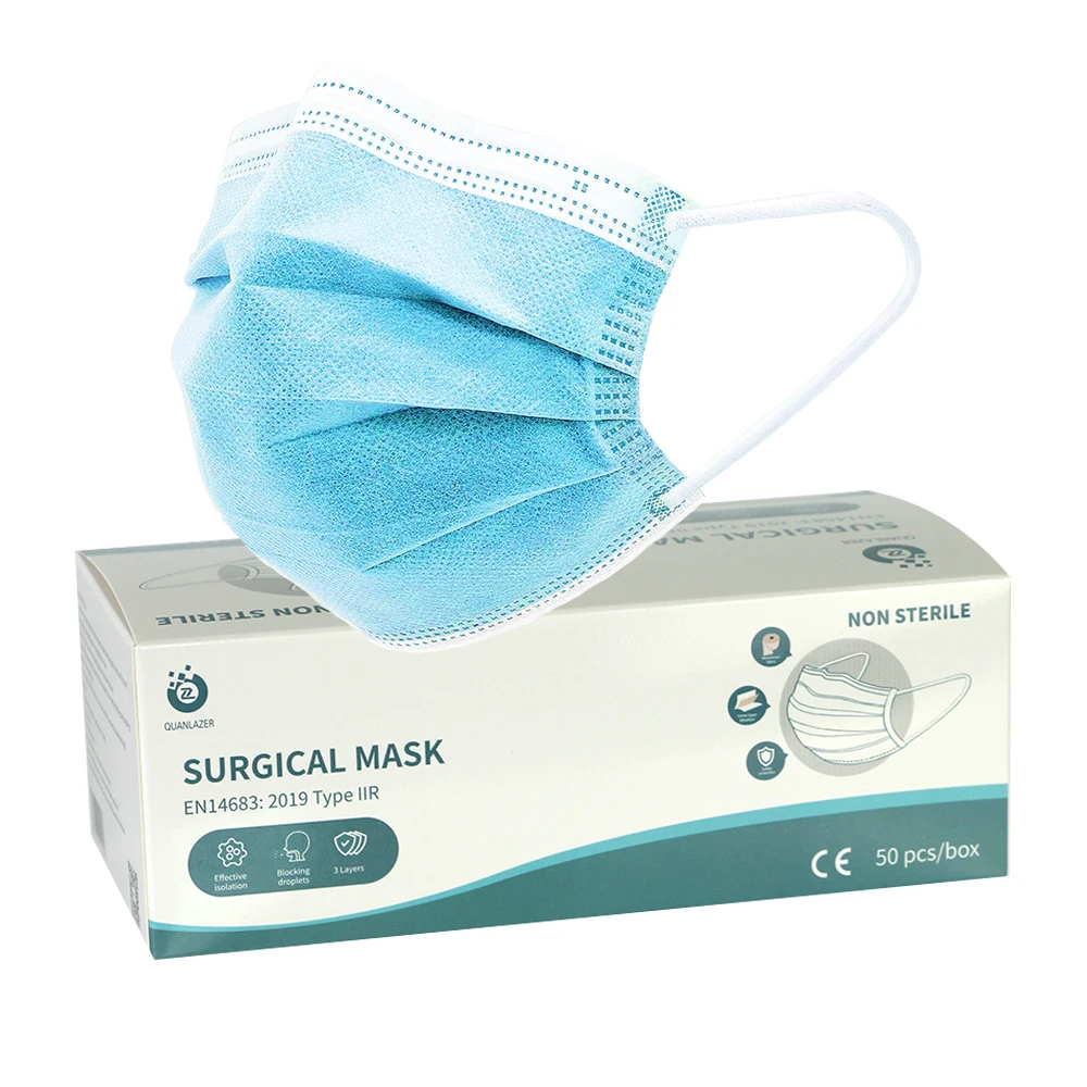 
Quantum Quick delivery 3-ply Disposable Surgical Mask Winter Mask 