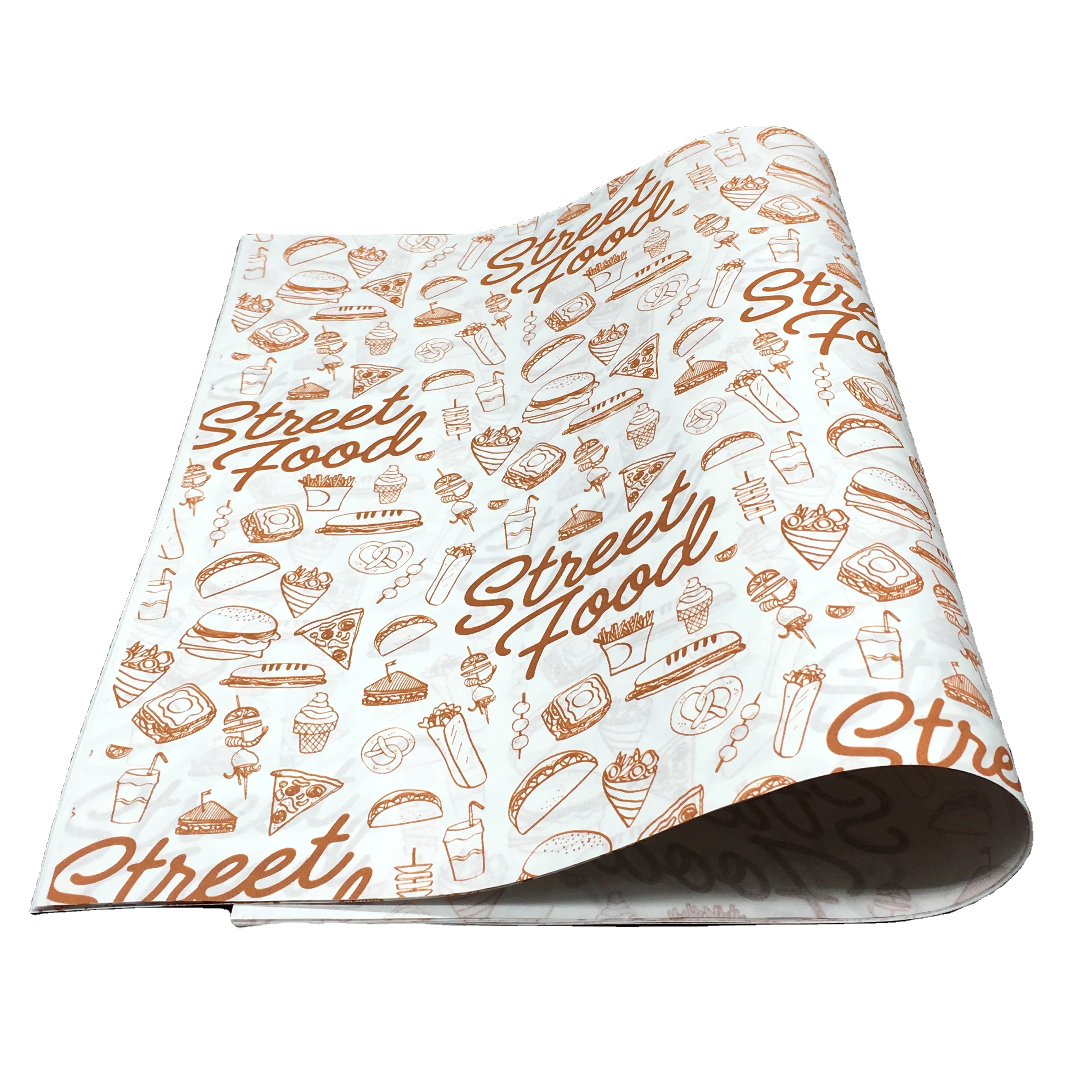 
Chicken Rolls,Sandwich,bread, foods, cake, stationary food grade paper oily Greaseproof paper 
