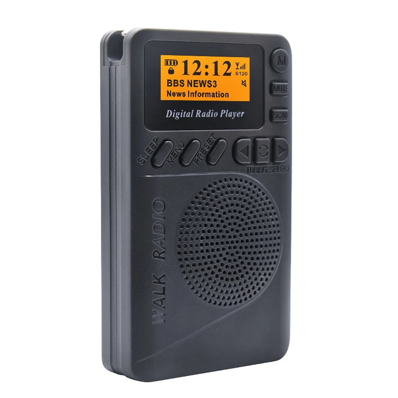 
2021 Popular Portable Pocket Digital DAB/ DAB+ FM Radio Speaker Bluetooth Digital DAB Radiog 