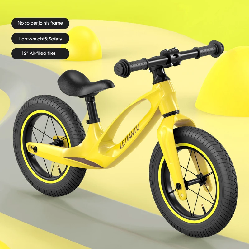 China New Design 12inch Kids Balance Bike kids toy No Pedal Slide Magnesium Balance Bike