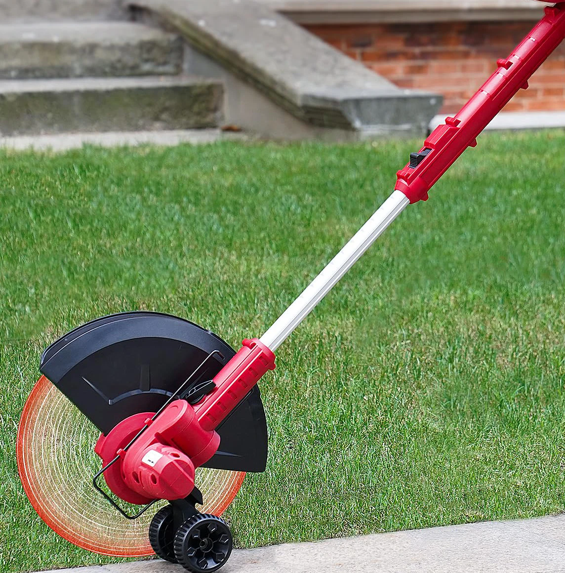 Electric String Trimmer for Lawn Mower & Grass Trimmer Long Battery Life Fast Charging Lawn Edging Weed Cutting