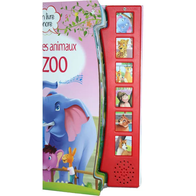 NEW Six buttons sound module talking book, education story book,