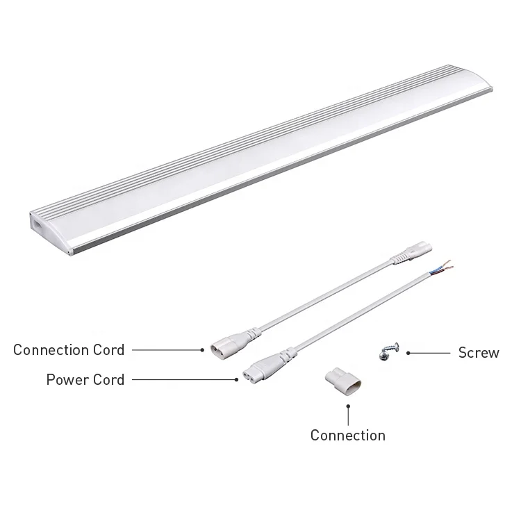 ETL Led Under Cabinet Light Linkable 4Ft 3Ft 2Ft Linear Led 120 Volt Under Cabinet Cloest Lamp