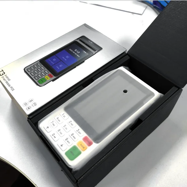 4 inch mini smart pos machine payment terminal credit card pos device with receipt billing printer