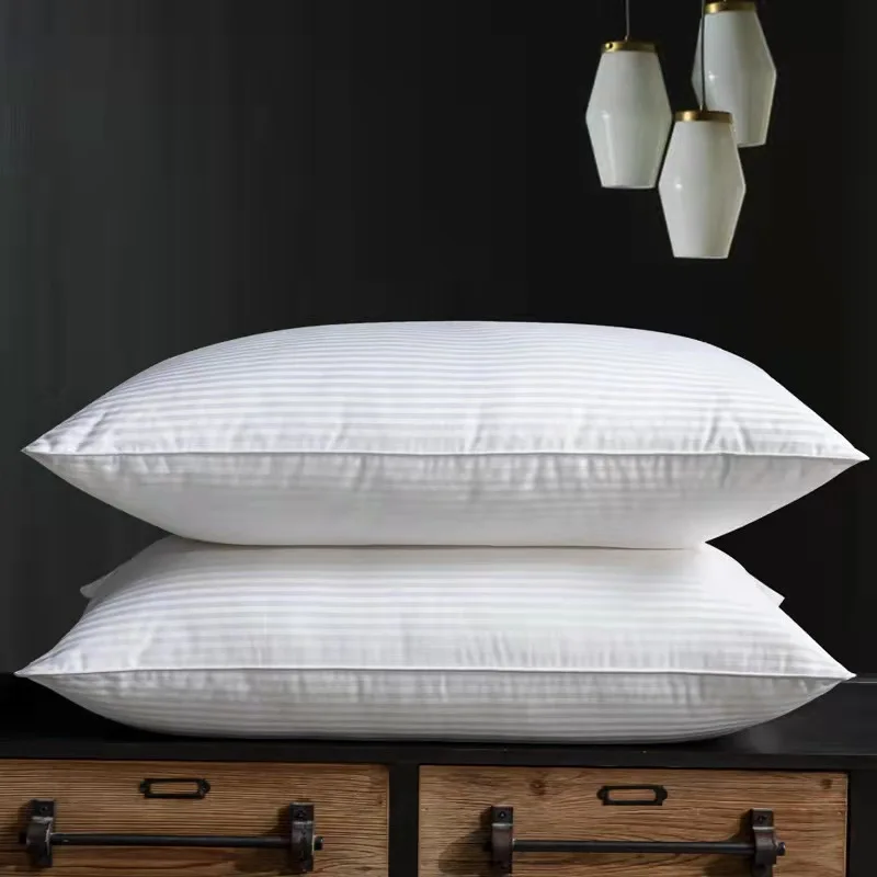 50% Goose Down And 50% Goose Feather Pillow For Hotel With Home