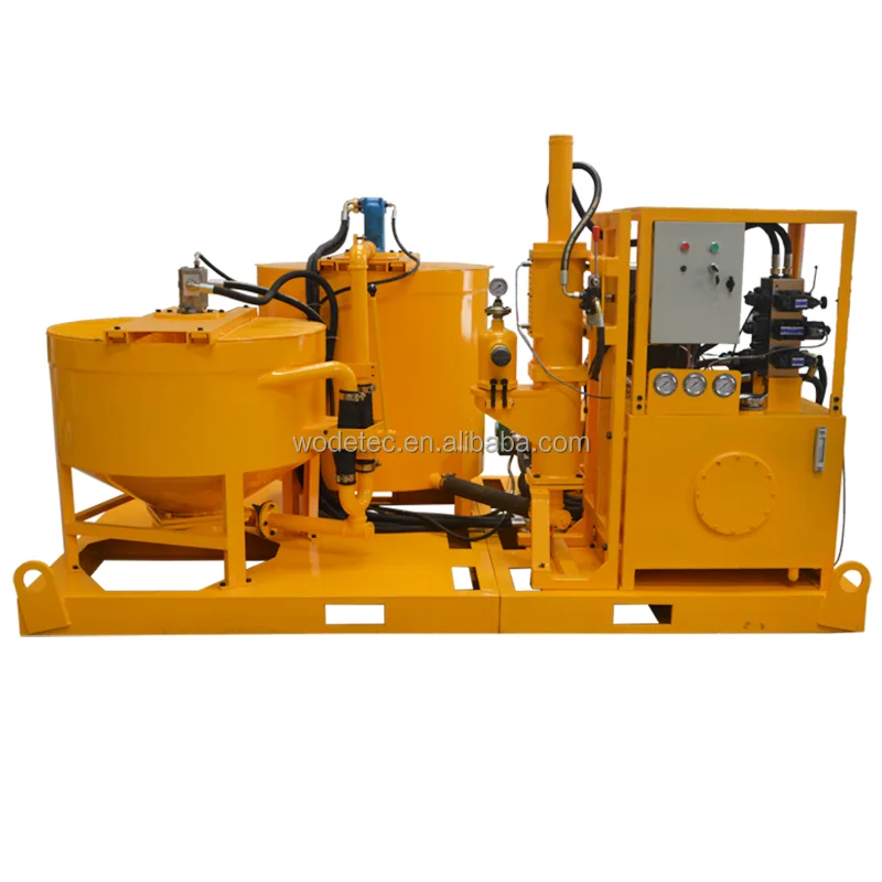Pump Output 100L/minChinese Ce High Pressure Grouting Injection Pump Grout Plant For Underground