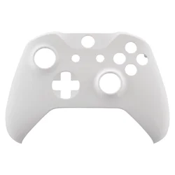 Soft Touch White Replacement Front Shell Top Shell Front Housing Faceplate Replacement Parts For Xbox One S Controller