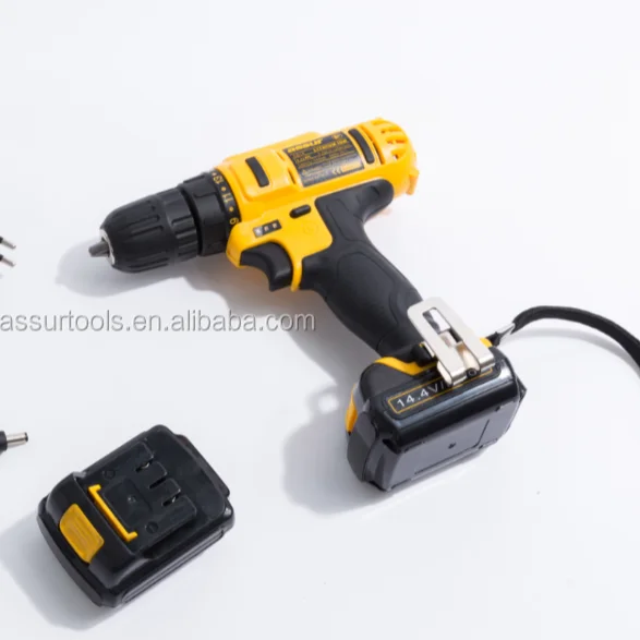 Power Tools Set Drill bit Screwdriver Electric Cordless wireless Drill Driver  With Battery 18v 20v