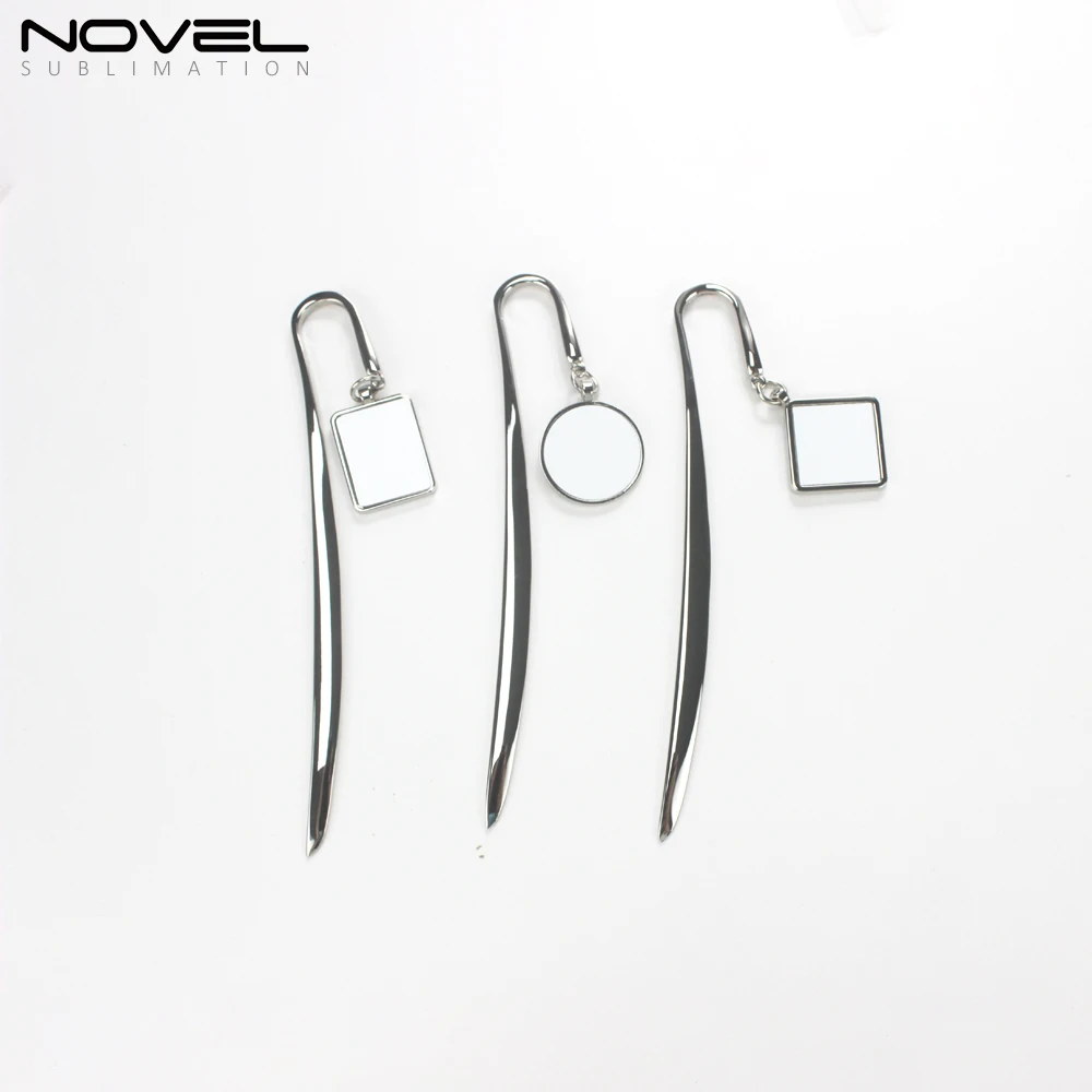 Рекламные подарки пустые пользовательские закладки Разнообразные Модные металлические с сублимационной печатью держатель для страниц