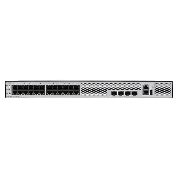 S5735I-S24T4XE-V2 Switch 24 x 10/100/1000BASE-T ports, 4 x 10 GE SFP+ ports, 2 stack ports