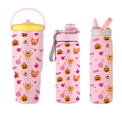 ODM OEM new portable milk water kids cup ins stainless steel vacuum insulation cup tumbler for kids with straw flip top