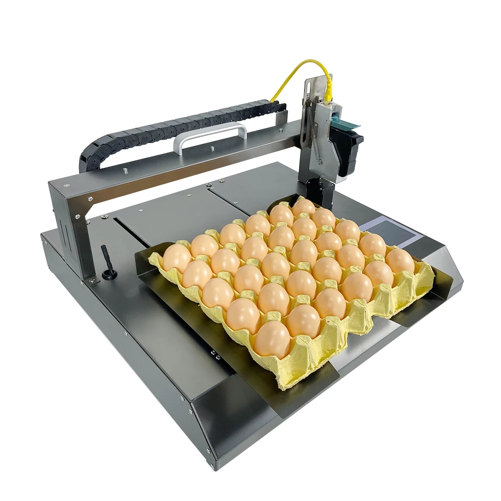 Kelier Food Packaging and Eggs Industrial Marking Digital Inkjet Printer Coding Stamping Machine For egg