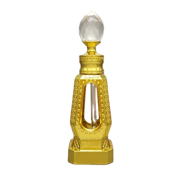10ml luxury antique metal Arabic style fragrance essential oil bottle