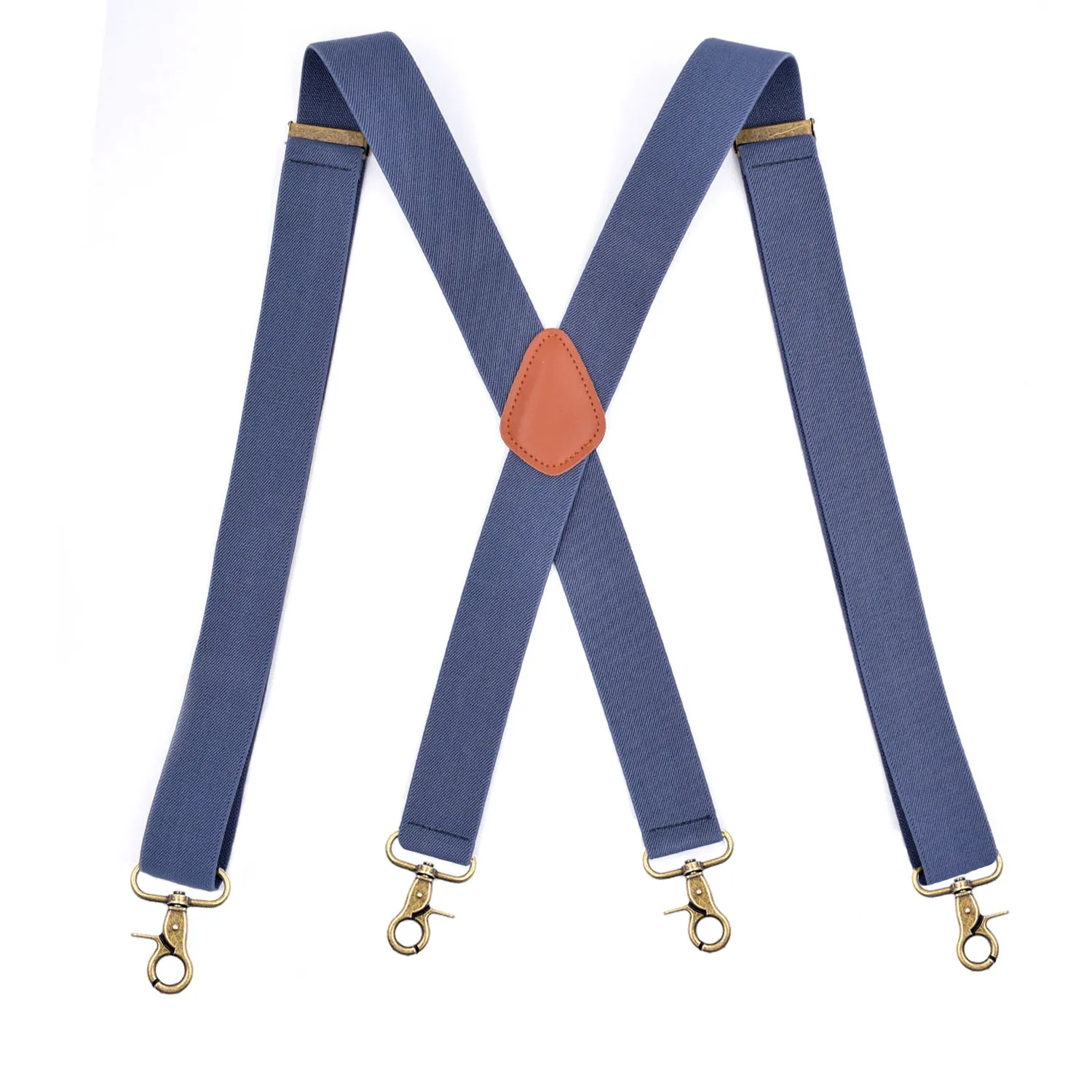 Fashion New Style X Back Suspenders Unisex High Quality Hooks Clips Suspenders