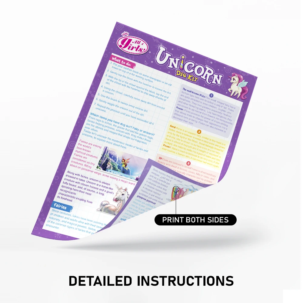 Game Kid Other Toys Boys Games Educational Toys for Children Hot Selling Unicorn Excavation