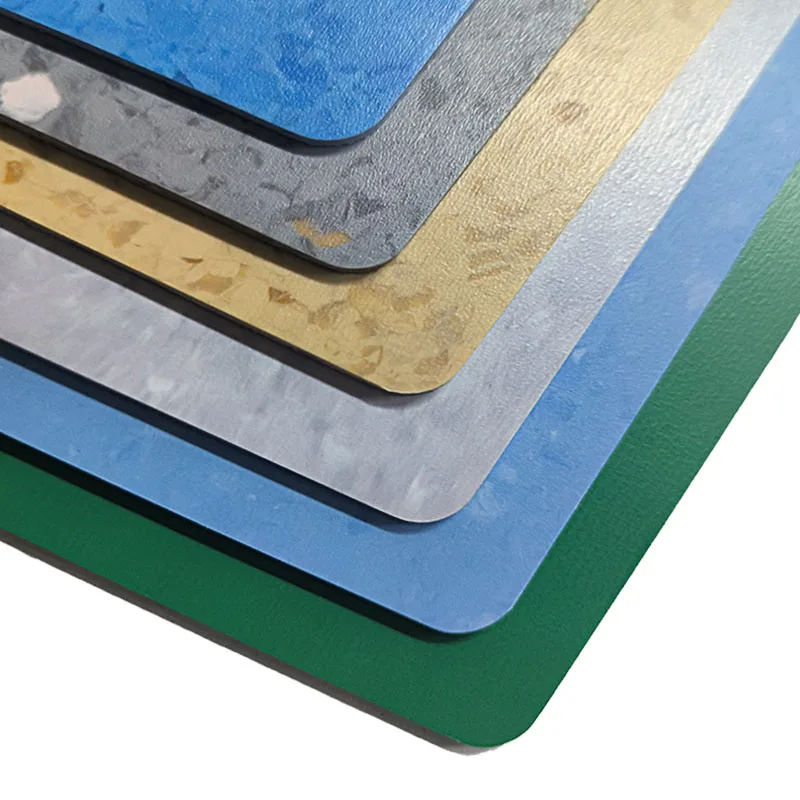 Formaldehyde free waterproof anti static non slip pvc homogeneous vinyl flooring roll