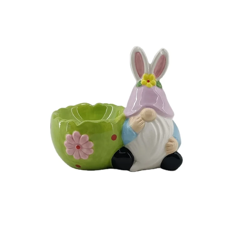 Easter Santa Eggs holder