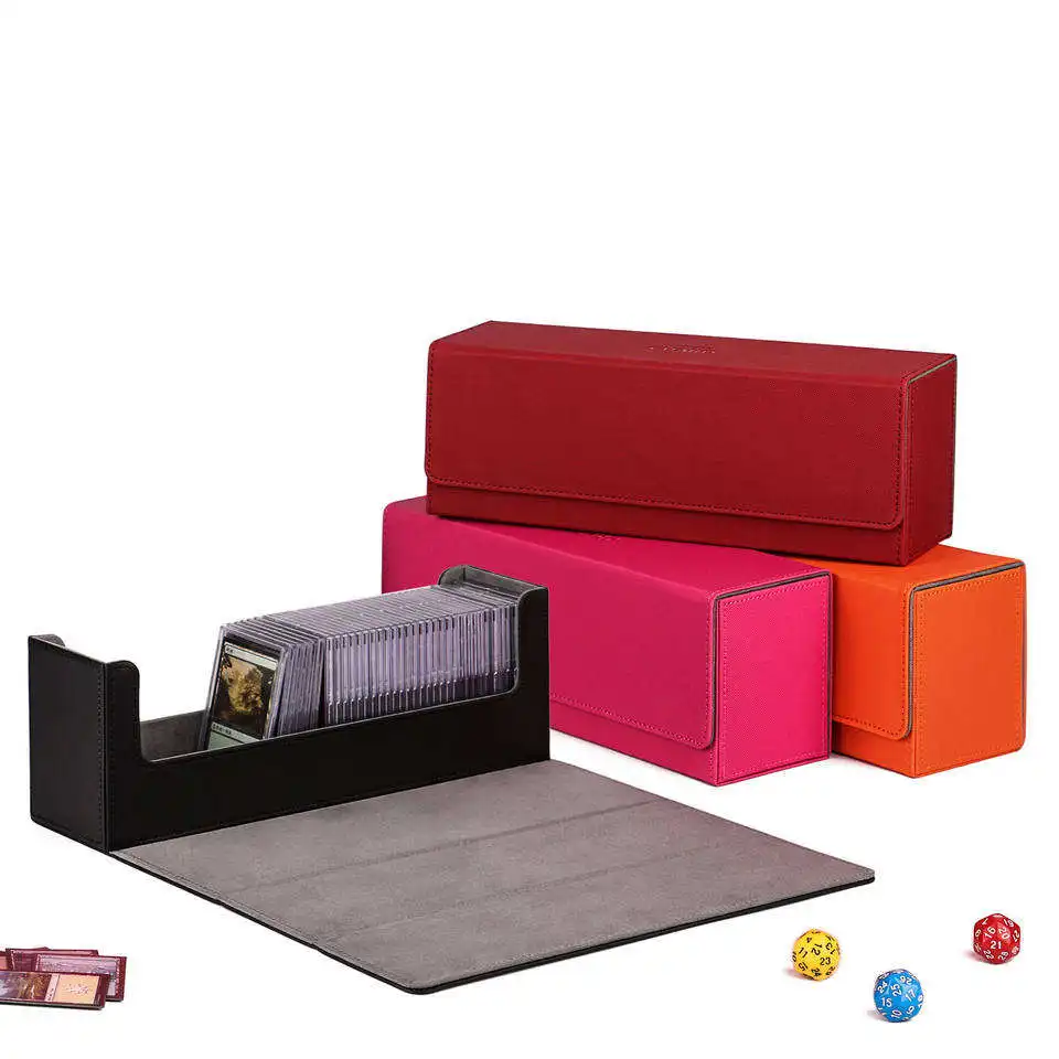 Wholesale Custom 400+ CCG TCG  Magic YuGiOh Playing Trading Card Deck Case
