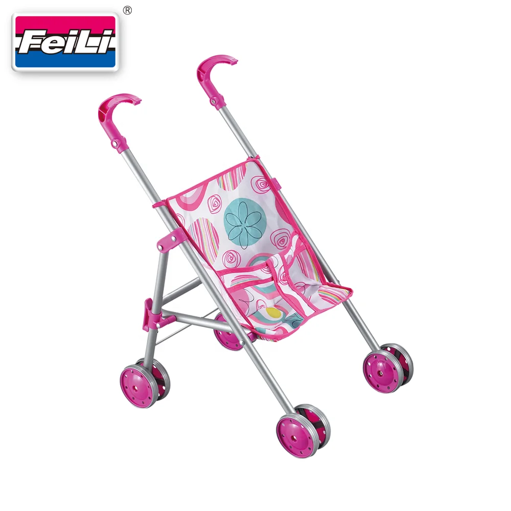 New arrival 2021 4 in 1 baby doll stroller play set for child playing doll accessories set Toy Set For Gifts