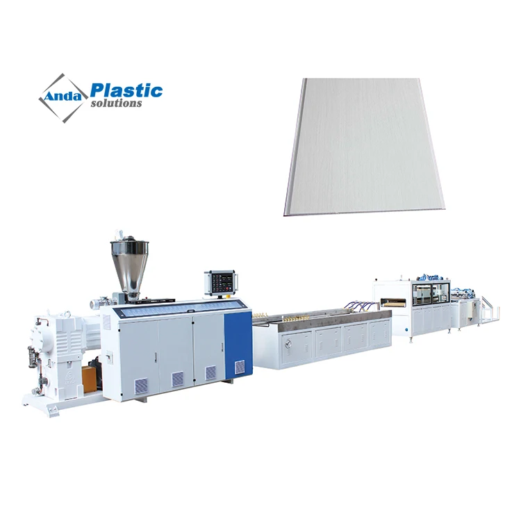 Hot Sales Ceiling Board Production automatic Line Quality Guarantee Machinery For Pvc Panel Ceiling Production Line