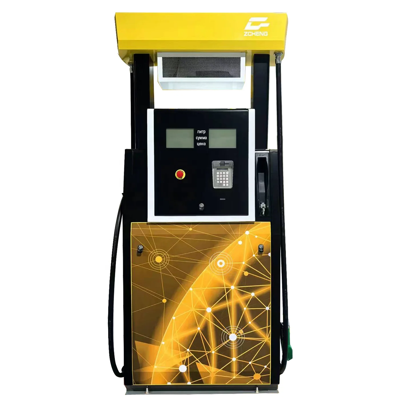Four Nozzles Automatic Fuel Management System Fuel Pump Dispenser Auto Fuel Dispenser